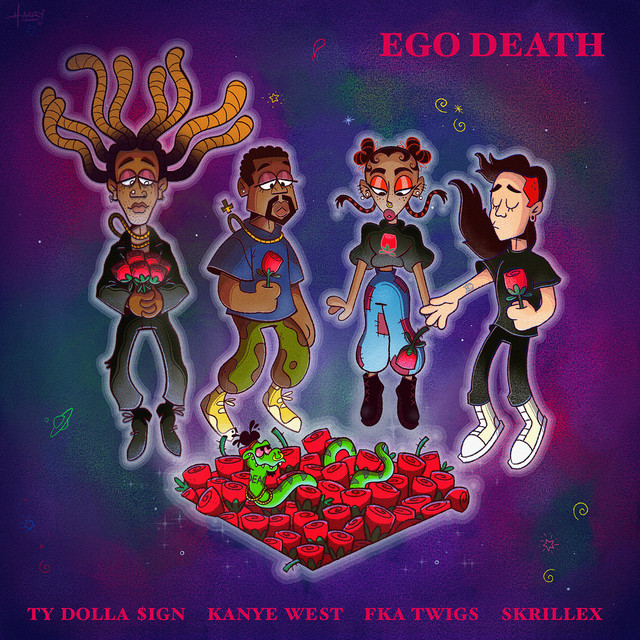 Ego Death (feat. Kanye West, FKA twigs & Skrillex) on PewPee